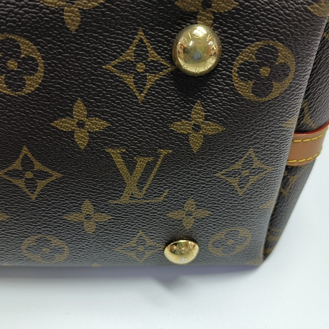 CARRYALL PM Monogram Coated Canvas Brown