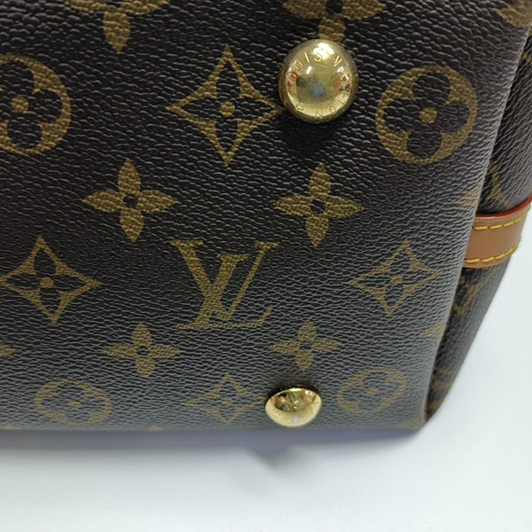 CARRYALL PM Monogram Coated Canvas Brown
