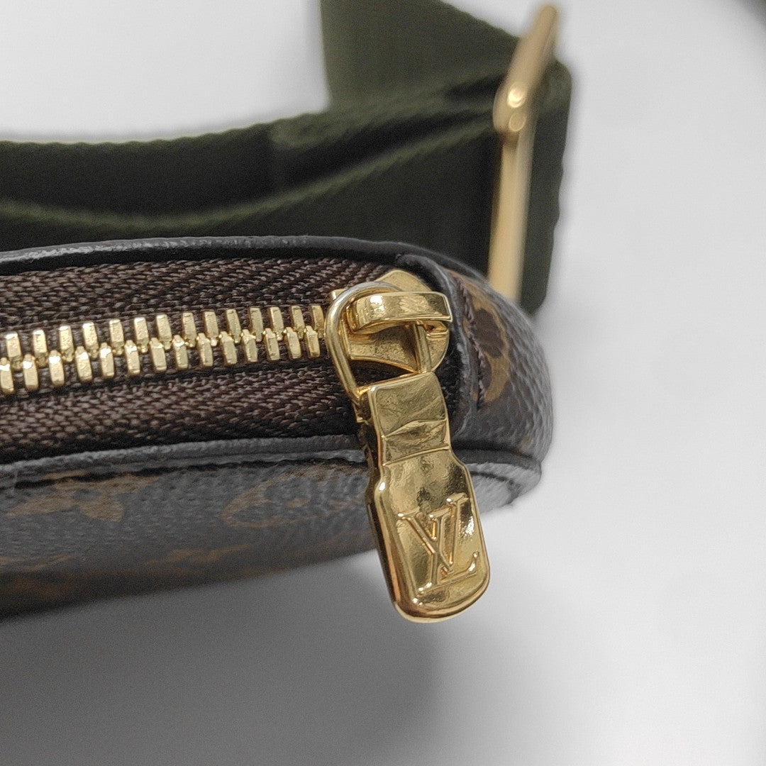 MULTI Monogram Coated Canvas Brown