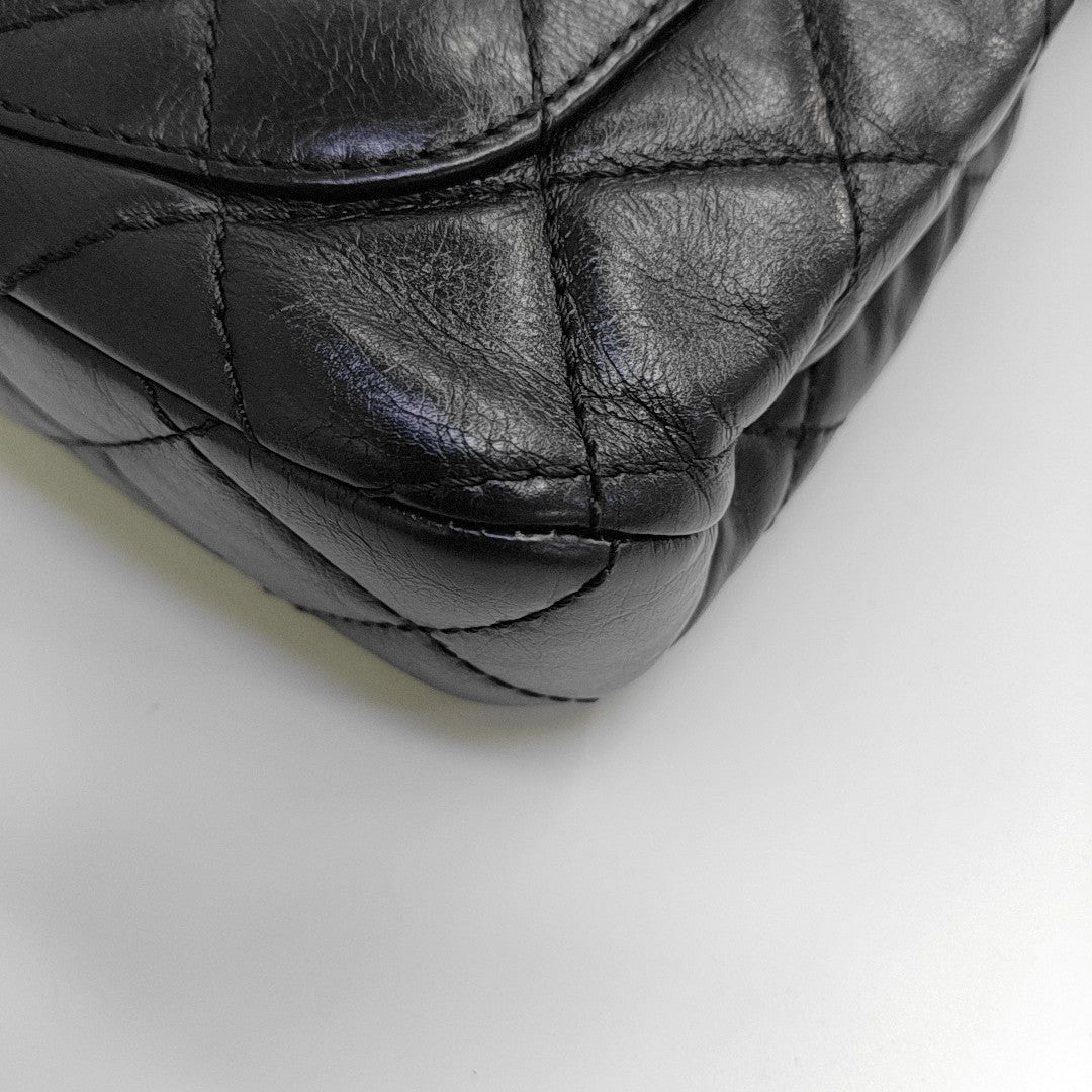 TRENDY CC Quilted Calfskin Black