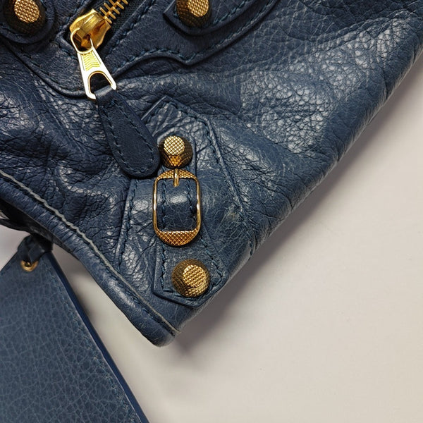 Classic City Mini Lambskin Blue