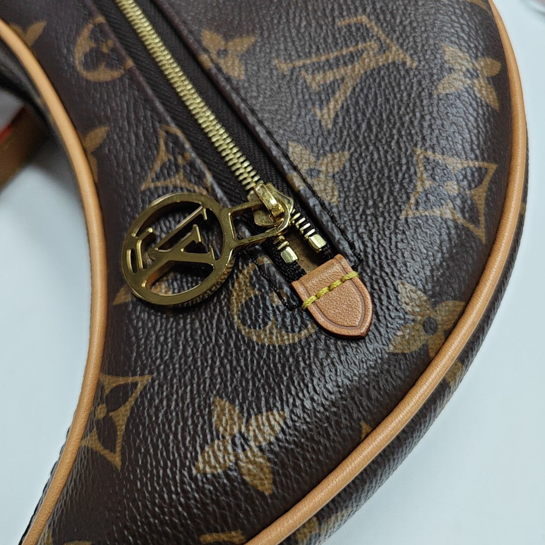 LOOP Monogram Coated Canvas Brown