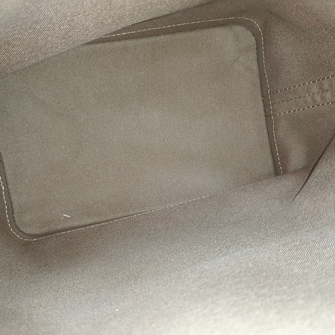 NOÉ BB Monogram Coated Canvas Brown