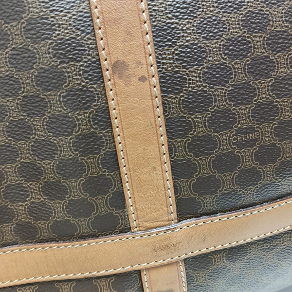 MACADAM Coated Canvas Brown