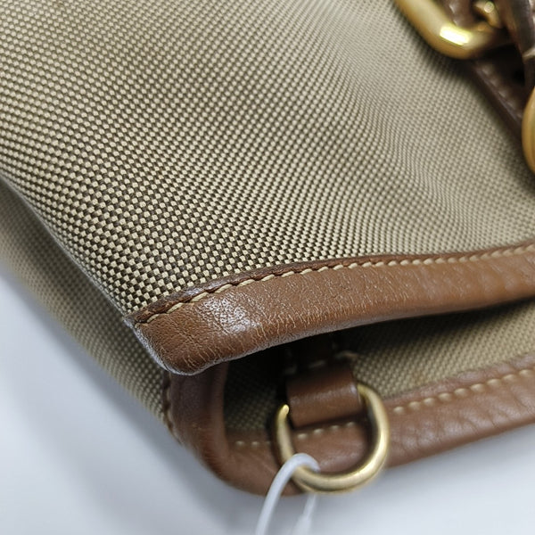 Fabric Tote Bag Brown