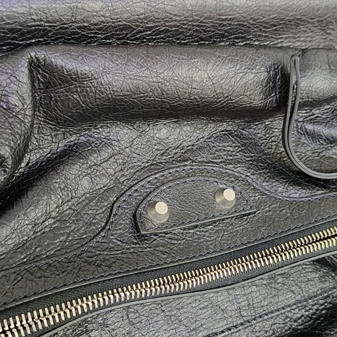 Classic City Small Lambskin Black
