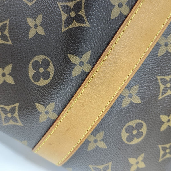 SAC SOUPLE 55 Monogram Coated Canvas Brown