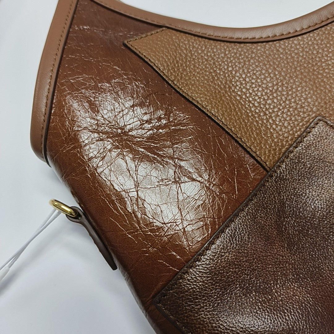 IVY Quilted Suede Brown