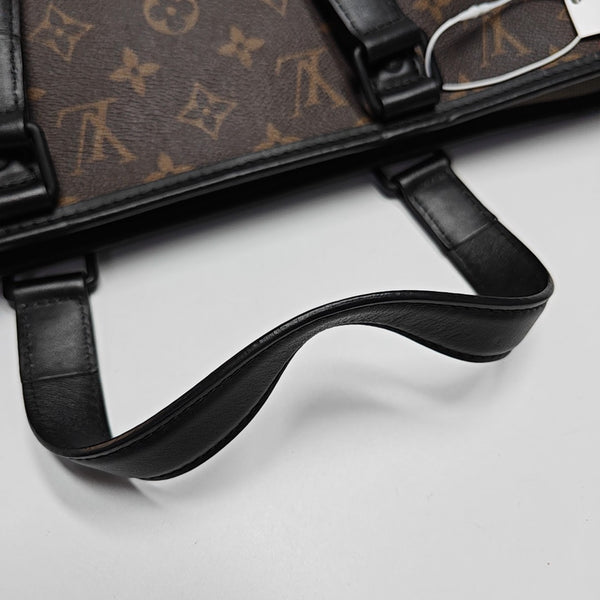 WEEK-END PM Monogram Coated Canvas Brown