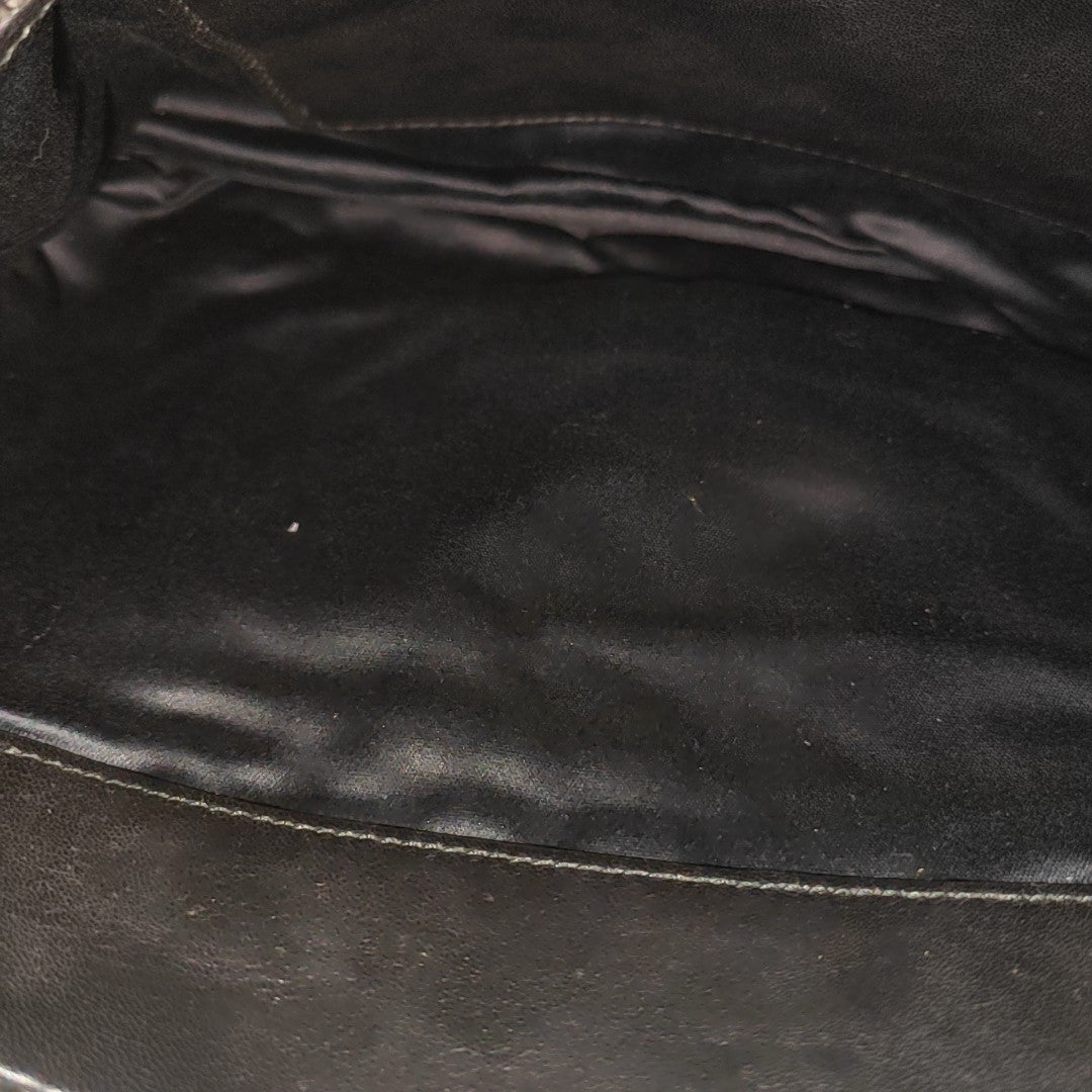 Crystal Quilted Lambskin Black