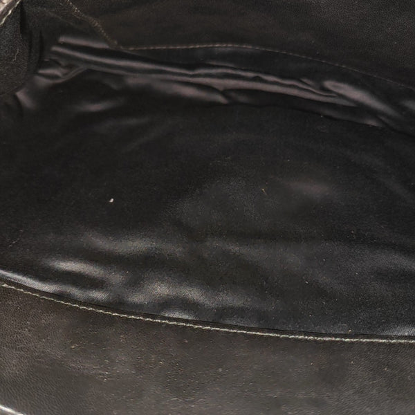 Crystal Quilted Lambskin Black