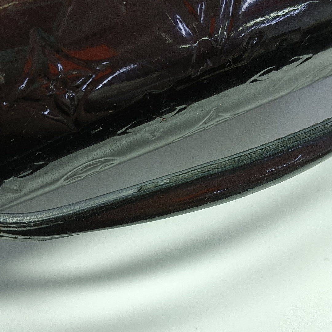 Monogram Patent Leather Shoulder Bag Red