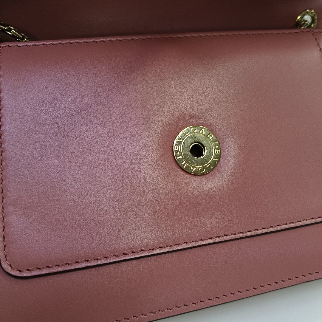 SERPENTI FOREVER Small Calfskin Pink