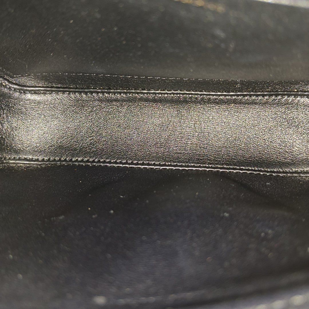 TRIOMPHE Nano Calfskin Black