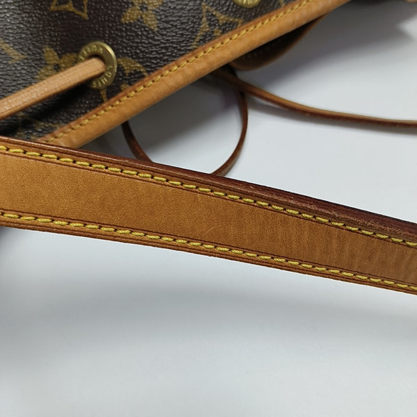 NOÉ GM Monogram Coated Canvas Brown