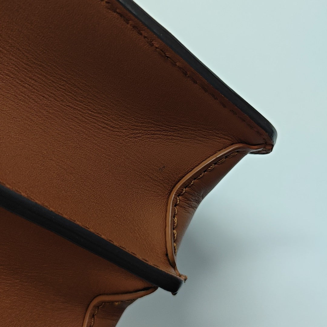 DAUPHINE Mini Monogram Coated Canvas Brown