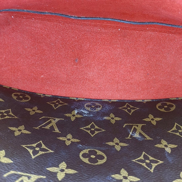 NÉONOÉ MM Monogram Coated Canvas Brown