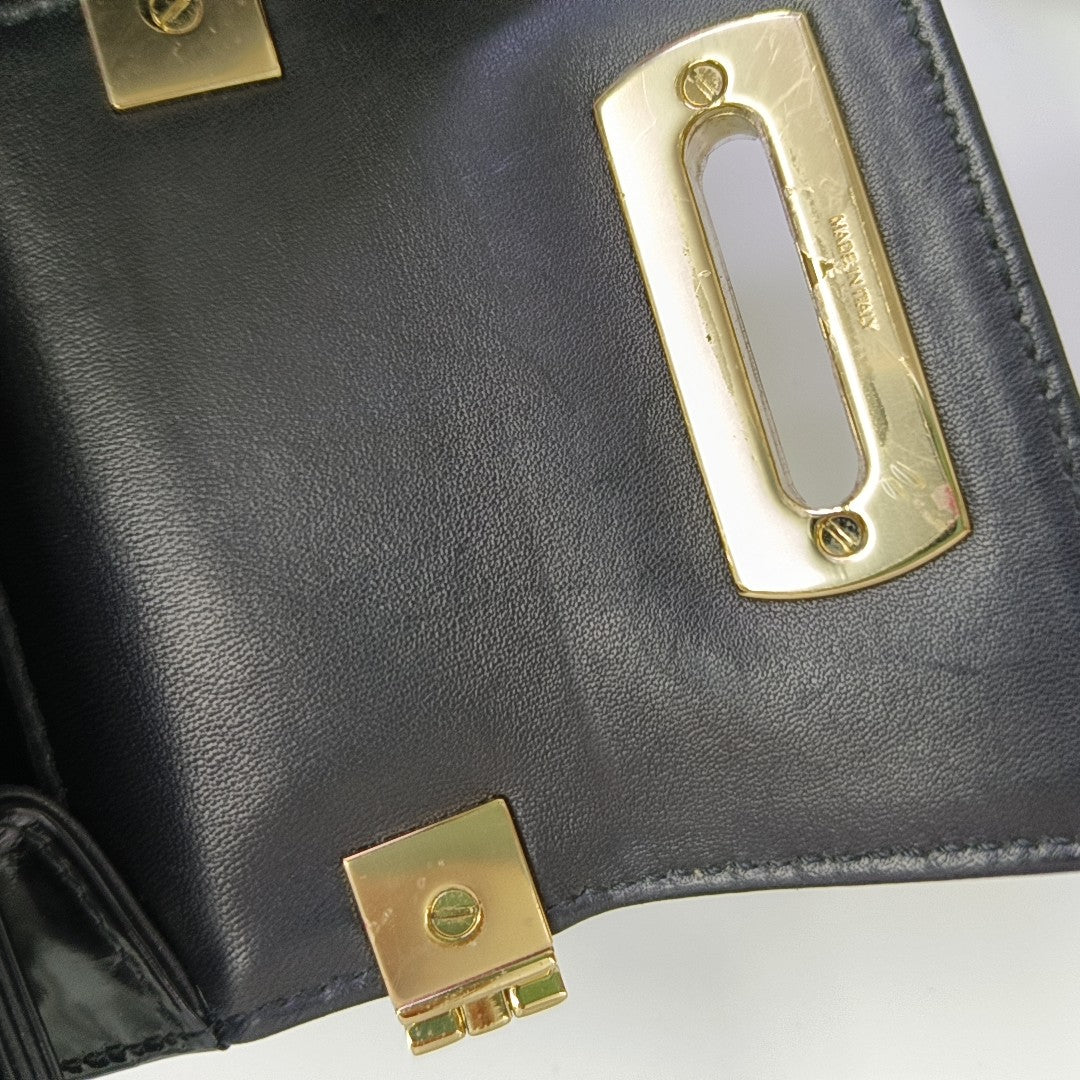 Kelly Extra Small Calfskin Black