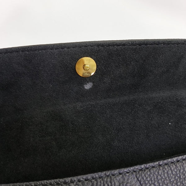 IVY Monogram Calfskin Black
