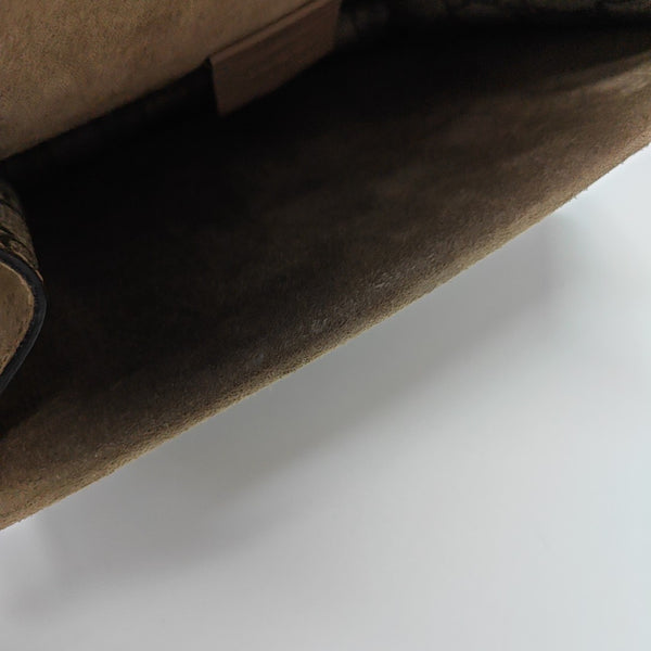 Dionysus Mini Monogram Coated Canvas Beige
