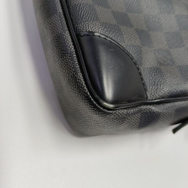PORTE-DOCUMENTS Damier Graphite Coated Canvas Black