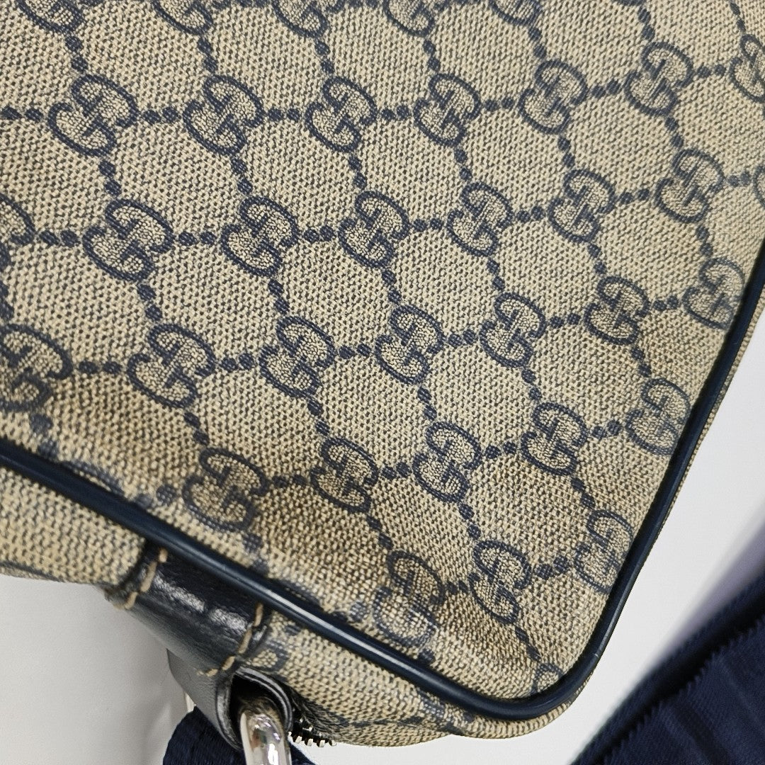Monogram Coated Canvas Brown