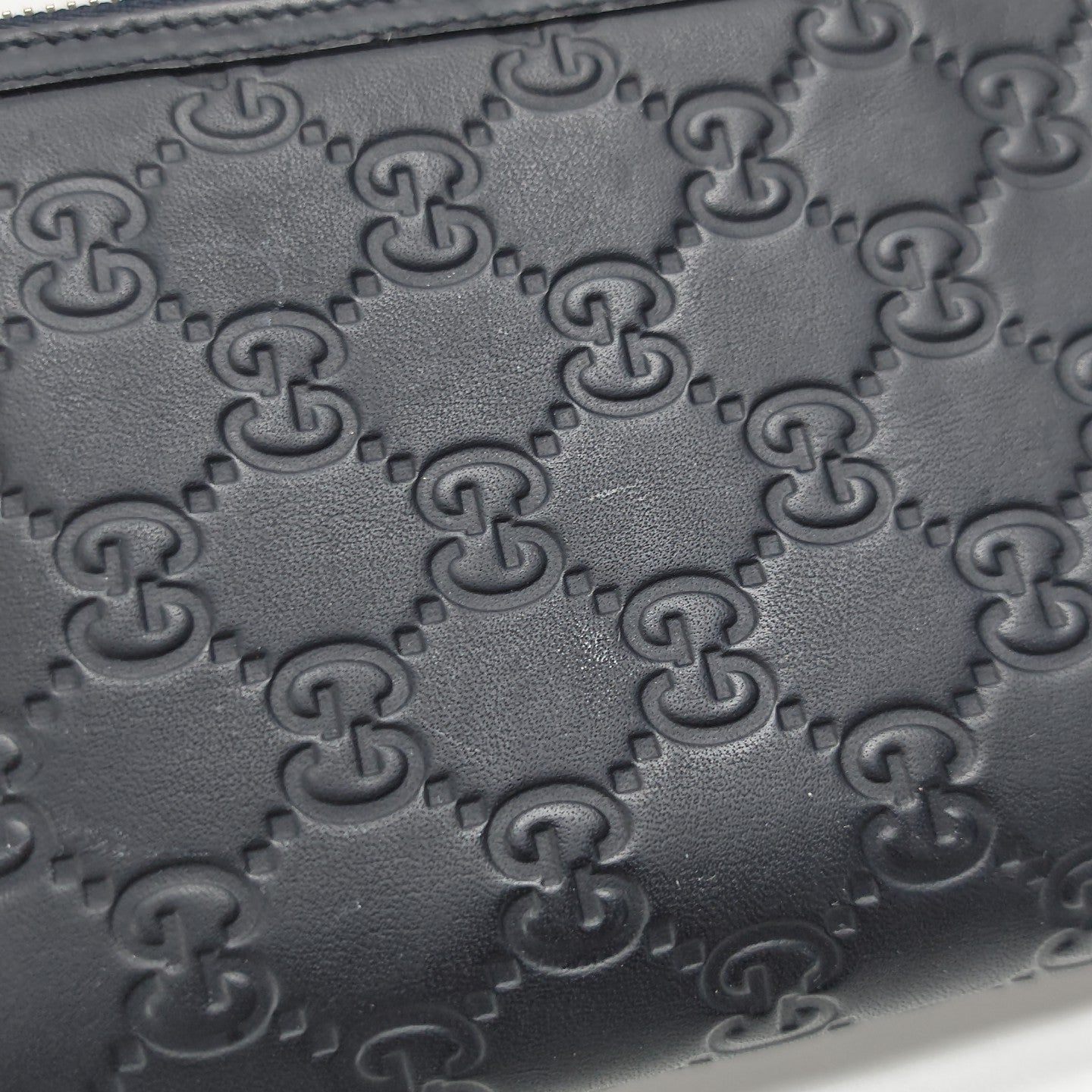 Monogram Calfskin Wallet Blue