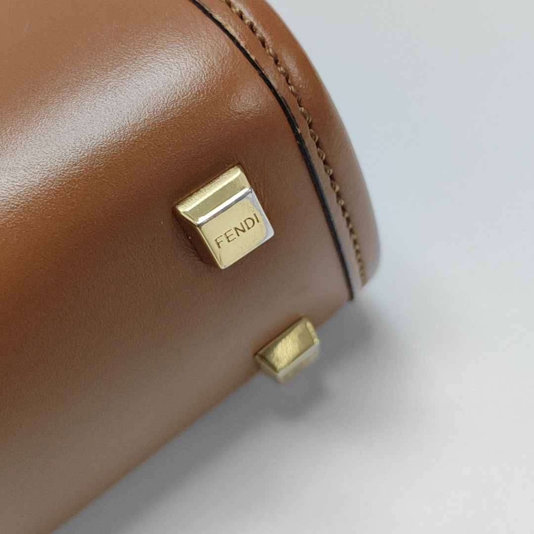 Sunshine Mini Calfskin Brown