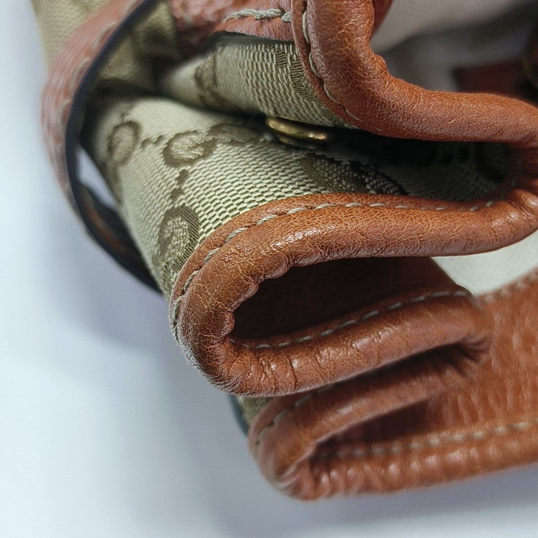 Monogram Canvas Tote Bag Beige