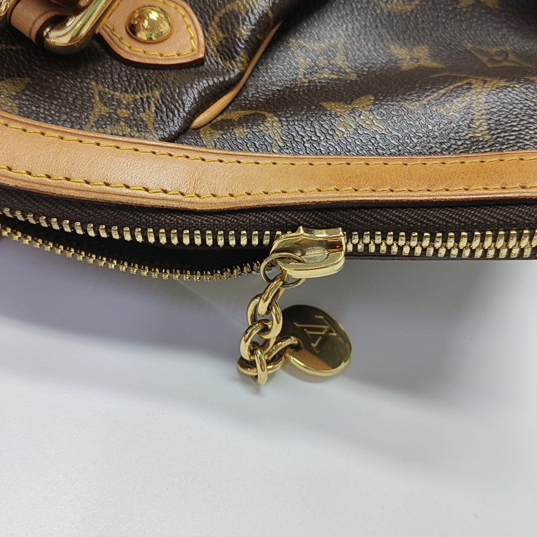 TIVOLI GM Monogram Coated Canvas Brown