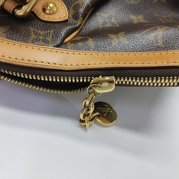 TIVOLI GM Monogram Coated Canvas Brown