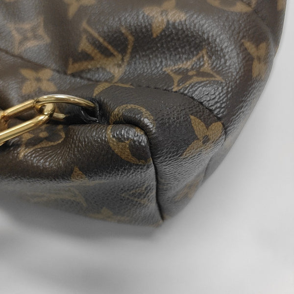 PALM SPRINGS Mini Monogram Coated Canvas Brown