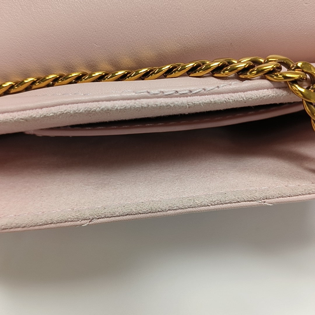 NEW WAVE Quilted Calfskin Pink
