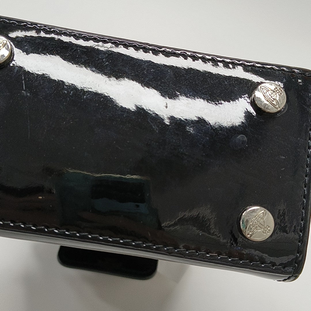 Leather Shoulder Bag Black