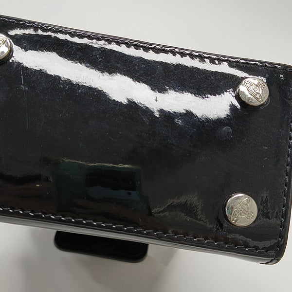 Leather Shoulder Bag Black