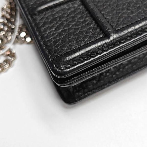 Authenticated pre-owned  Diorama Calfskin Black - Shoulder Bag at Looply
