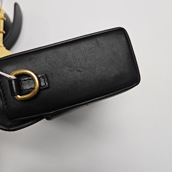 30 Montaigne Mini Calfskin Black