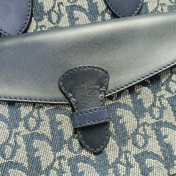 Vintage Tote Oblique Fabric Gray