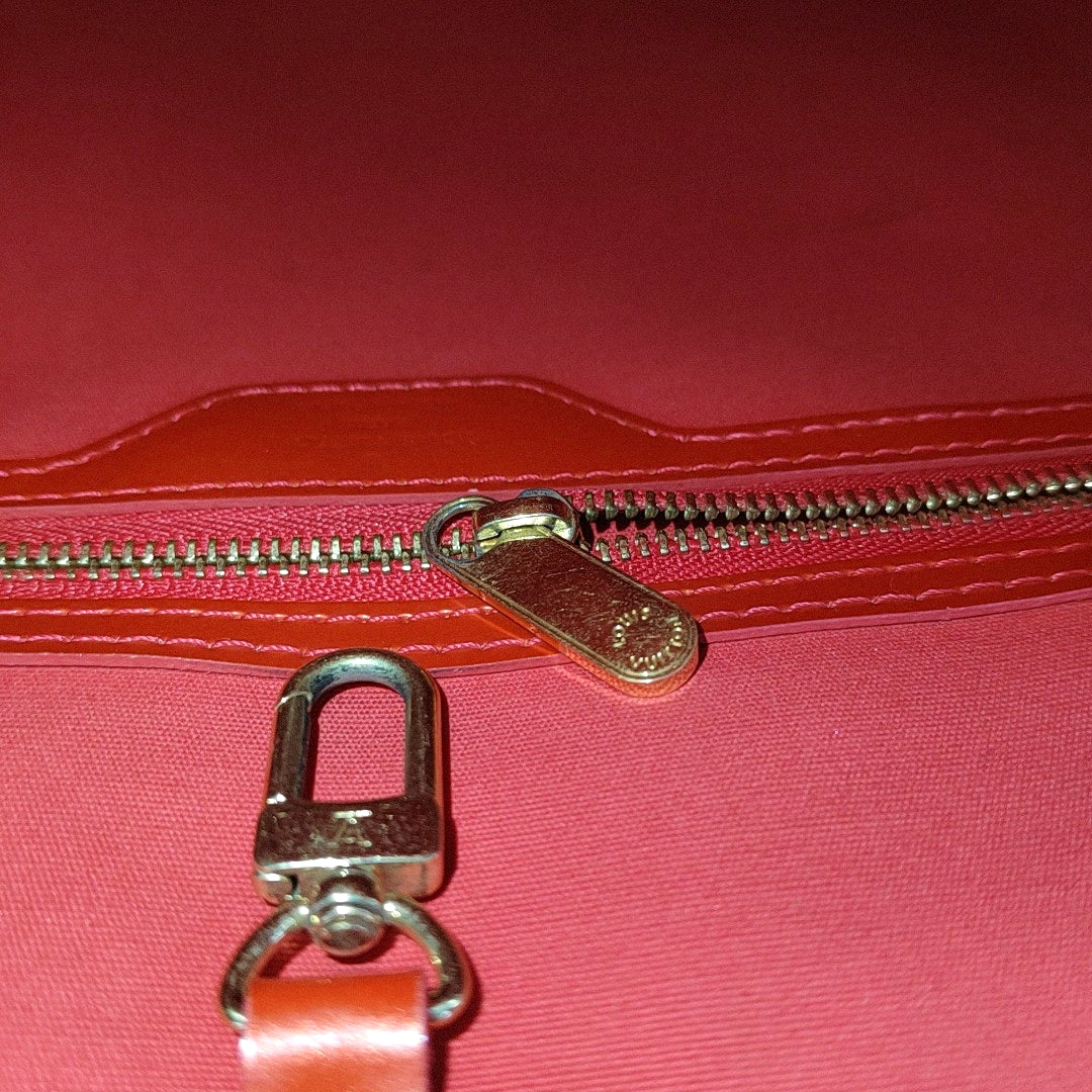 Monogram Patent Leather Red