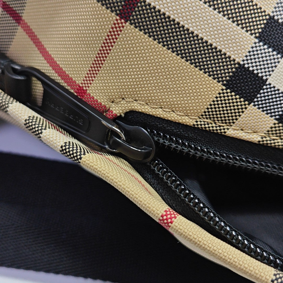 Fabric Backpack Brown