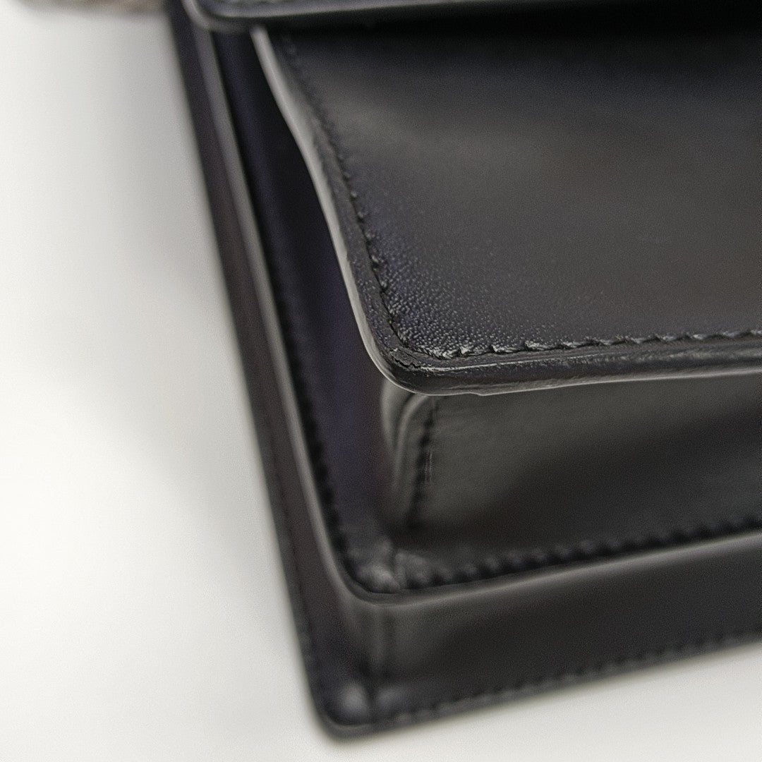 Kan I Mini Calfskin Black