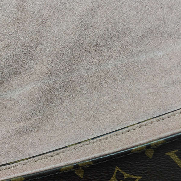 LOCKY BB Monogram Coated Canvas Pink