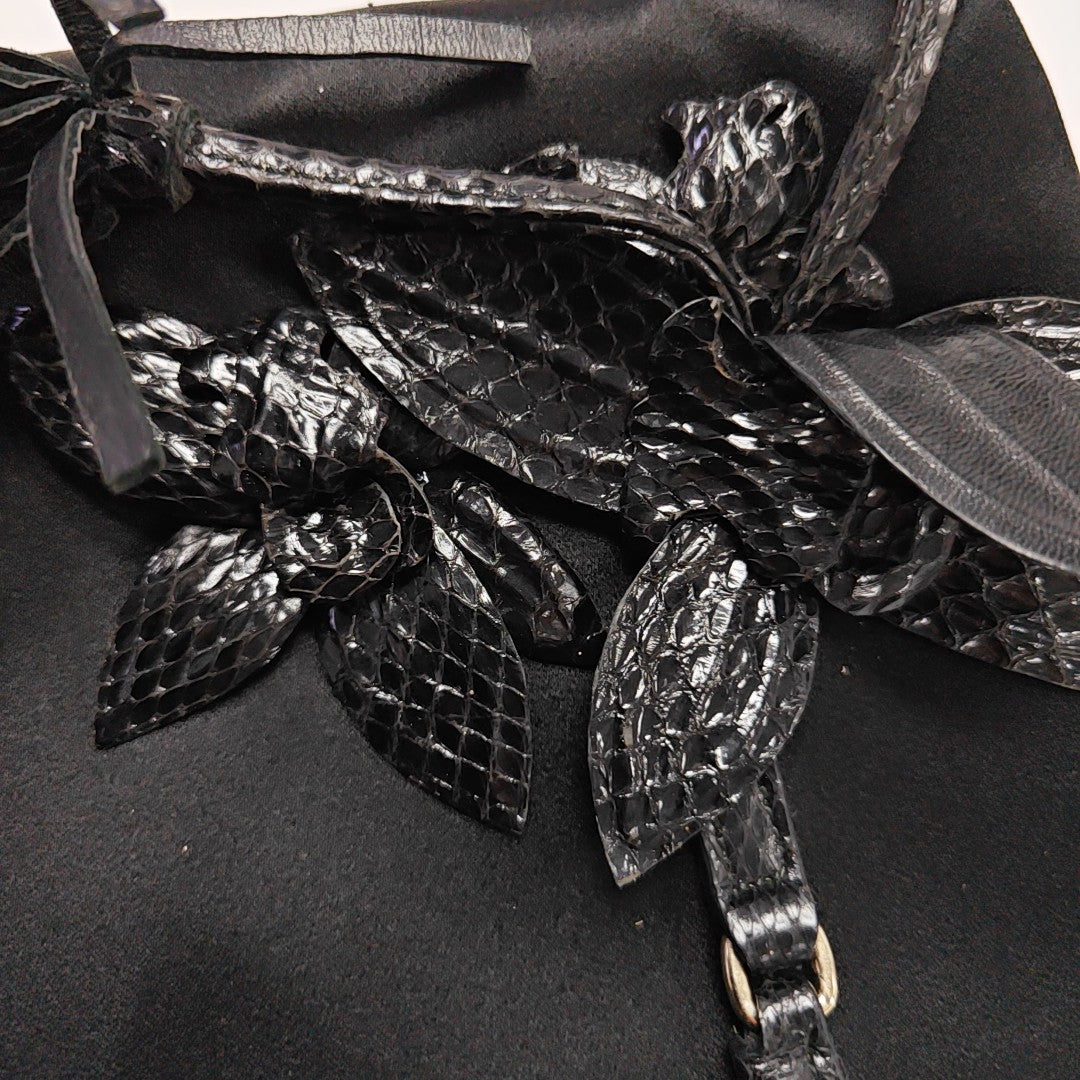 Silk Satin Black