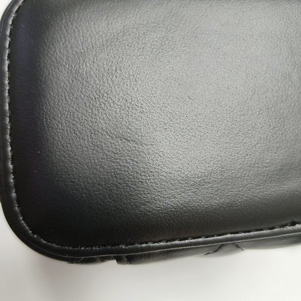 VANITY CASE Mini Quilted Lambskin Black