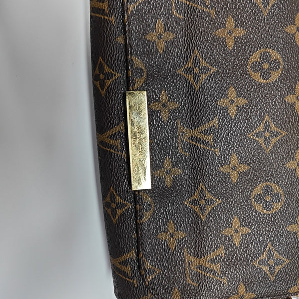 FAVORITE PM Monogram Coated Canvas Brown