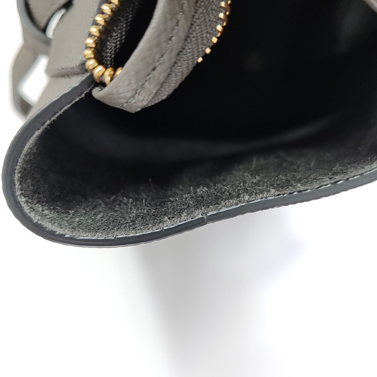 BELT Mini Calfskin Gray