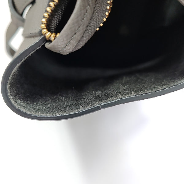 BELT Mini Calfskin Gray