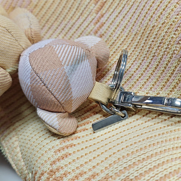 Fabric Top Handle Bag Mini Pink