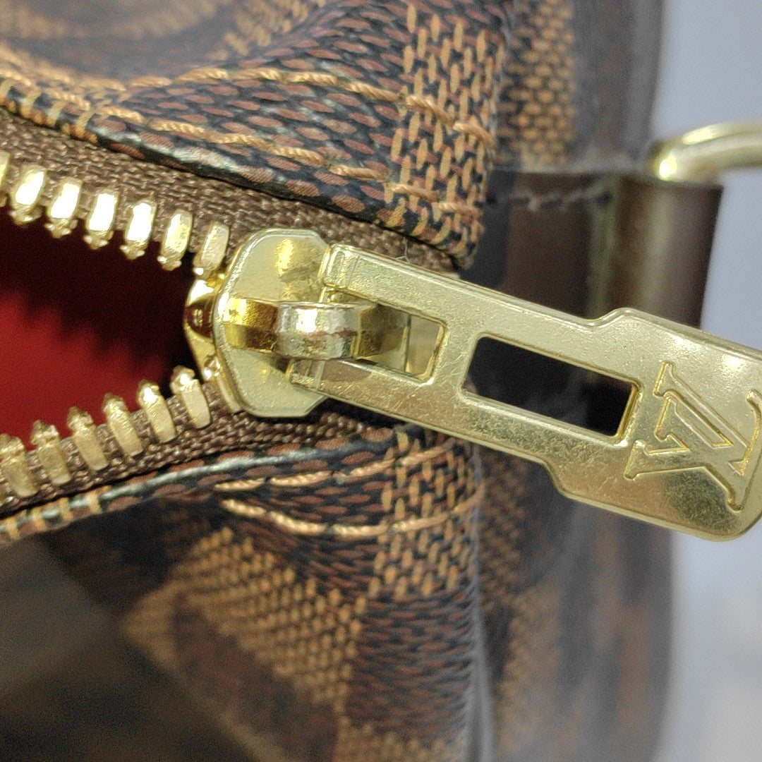 SPEEDY 30 Damier Ebene Coated Canvas Brown
