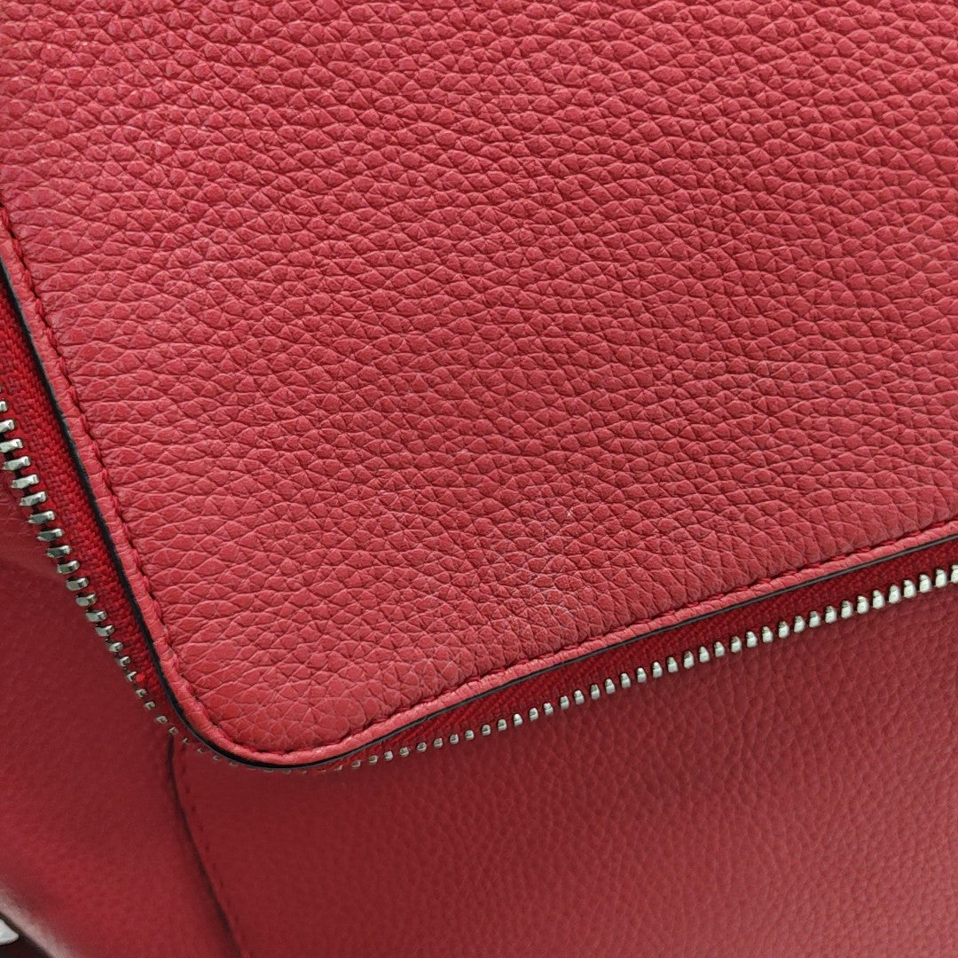 Goya Small Calfskin Red